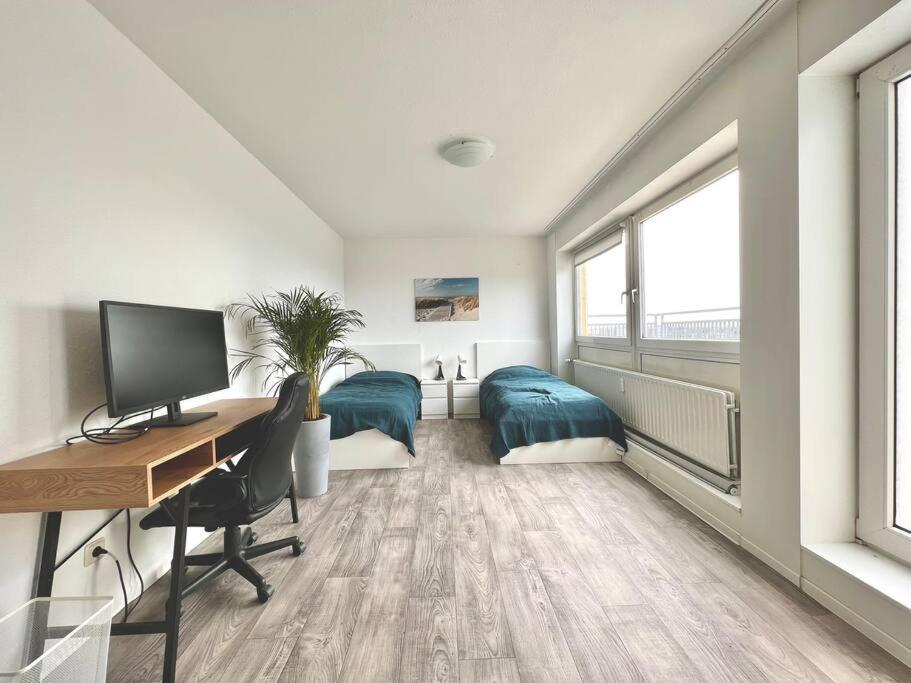 Maisonette Penthouse Laatzen - 5 Min To Messe 汉诺威 外观 照片